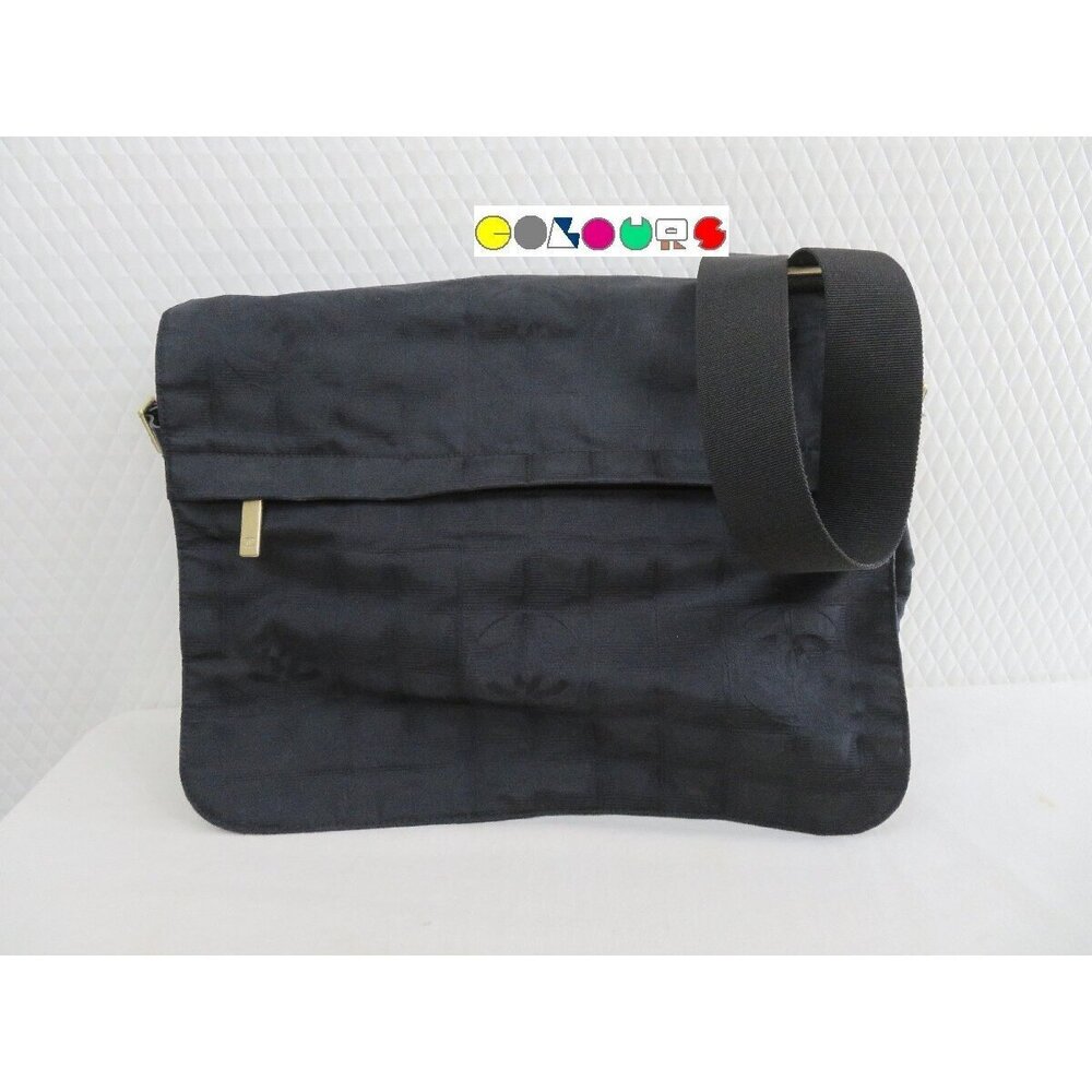 Chanel Travel Line Messenger bag Crossbody Black CHANEL